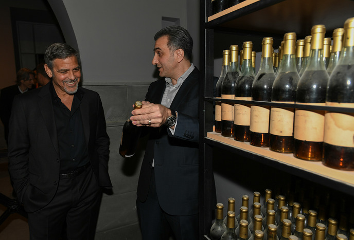 Джордж Клуни и Рубен Варданян посетили Музей АРАРАТ