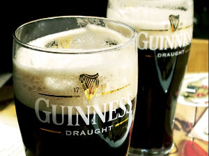Новый лук на этикетке пива Guinness
