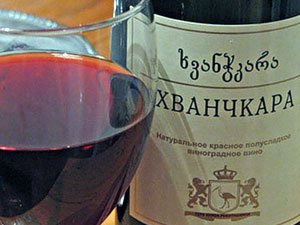 Данные экспорта грузинского вина за январь 2018 года